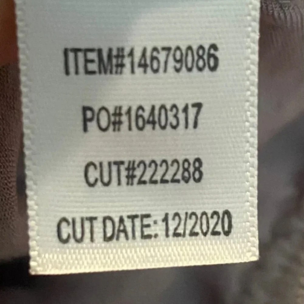 TORRID 100% Rayon Challis Button Down Tank Top.Purple/gray Women SZ.0 (L 12/14) - Picture 3 of 12